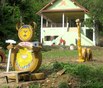 Big Brother Mouse opens our new Learning Center and Discovery World on the outskirts of Luang Prabang