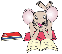Logo Big Brother Mouse, the Lao literacy program