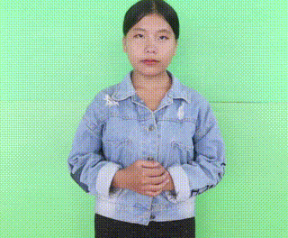 How to say this lesson's Lao words in sign language