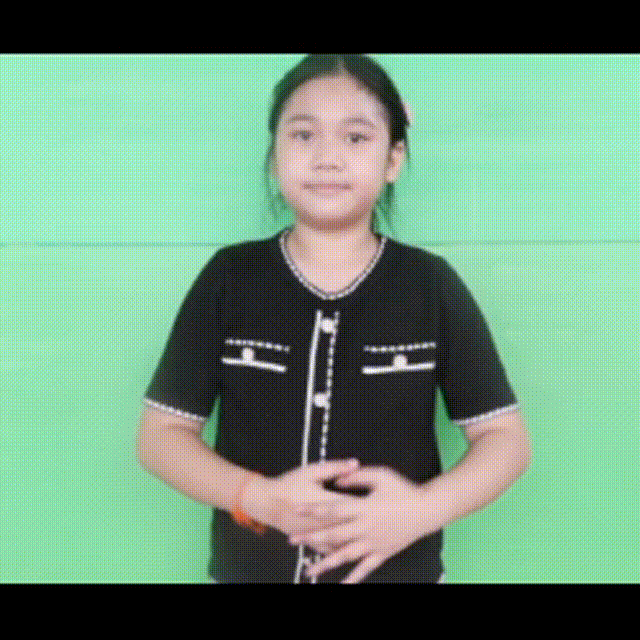 How to say this word in sign language