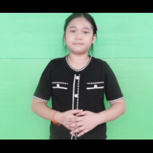 How to say this word in sign language