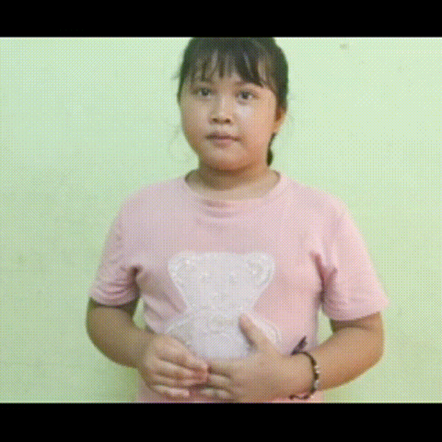 How to say this word in sign language