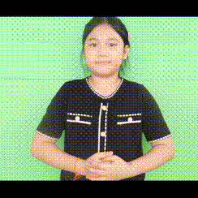 How to say this word in sign language